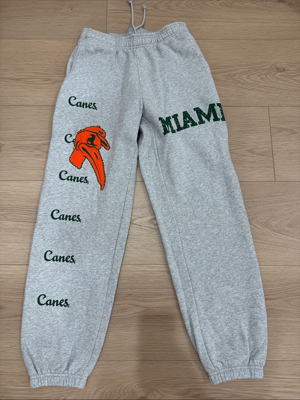 Cactus Jack- Miami Canes Gray Sweatpants